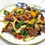 Best Sauteed Beef with Peppers 小炒黄牛肉 in Durham, NC